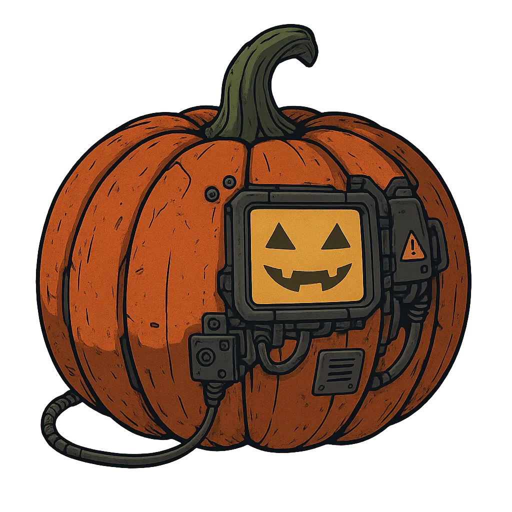 Calabaza mecánica decorativa de Dromel Dev